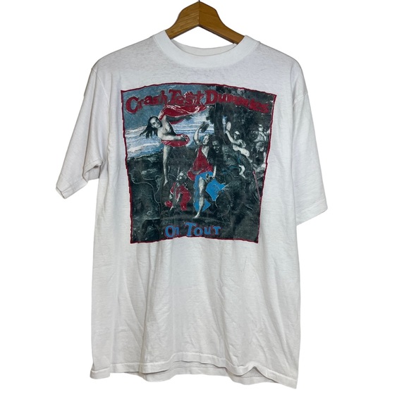 Vintage 1994 Crash Test Dummies Concert Tour T Shirt XL - Picture 2 of 11